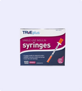 0.3 cc Ultra Fine Syringe 31 gauge - Box of 100 (True Plus)