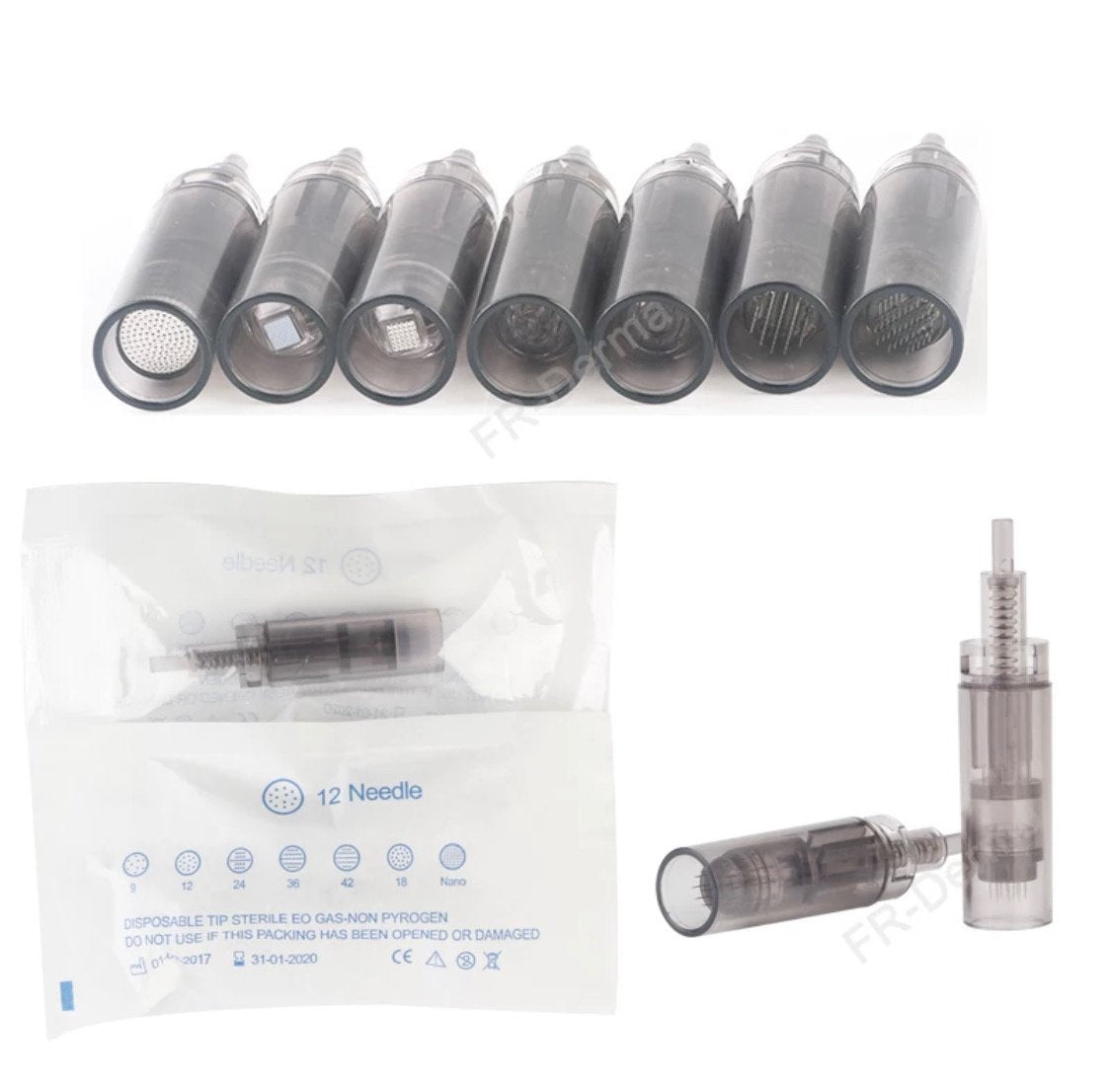 Dr. Pen A7 replacement needles - 12 pin - 10 Pack