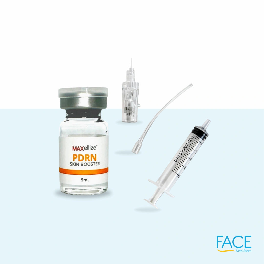 Microneedling Pen 2.0 Replacement Kit bundled with Maxellize PDRN Skin Booster