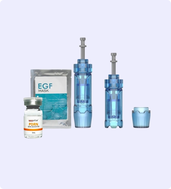 Dr. Pen A9 Ultima Pro Microneedling Pen Plus 5-Maxellize PDRN Skin Booster and 10 EGF Masks
