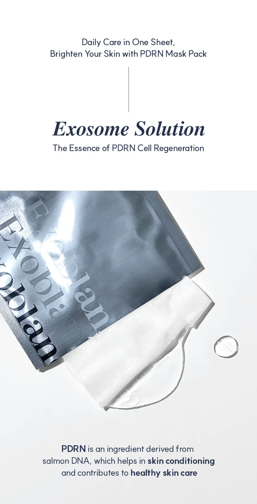 Exoblanc PDRN Mask - Each Pack Contains 5 Masks Each