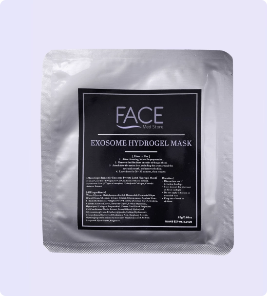 Exosome Hydrogel Mask - Pack of 10
