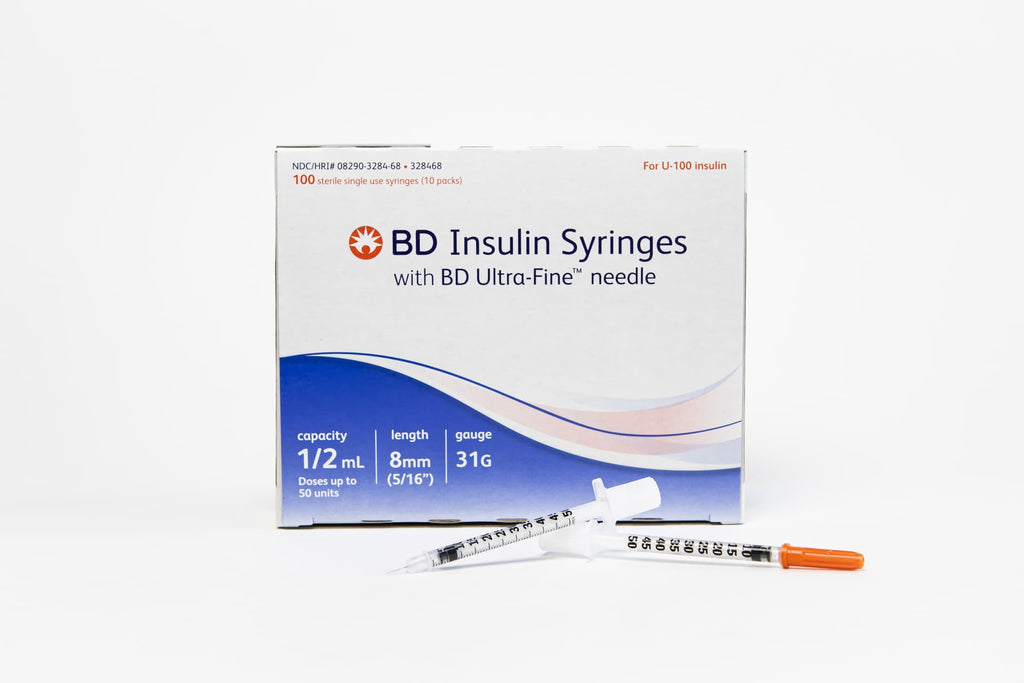 0.5 cc Ultra Fine Syringe 31 gauge - Box of 90 (BD-Embecta)