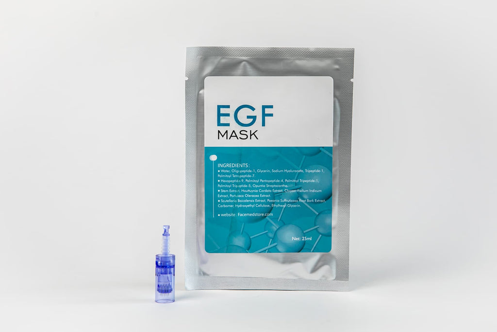 Dr. Pen A6 10 replacement needles (12-pin) plus 10 EGF Masks