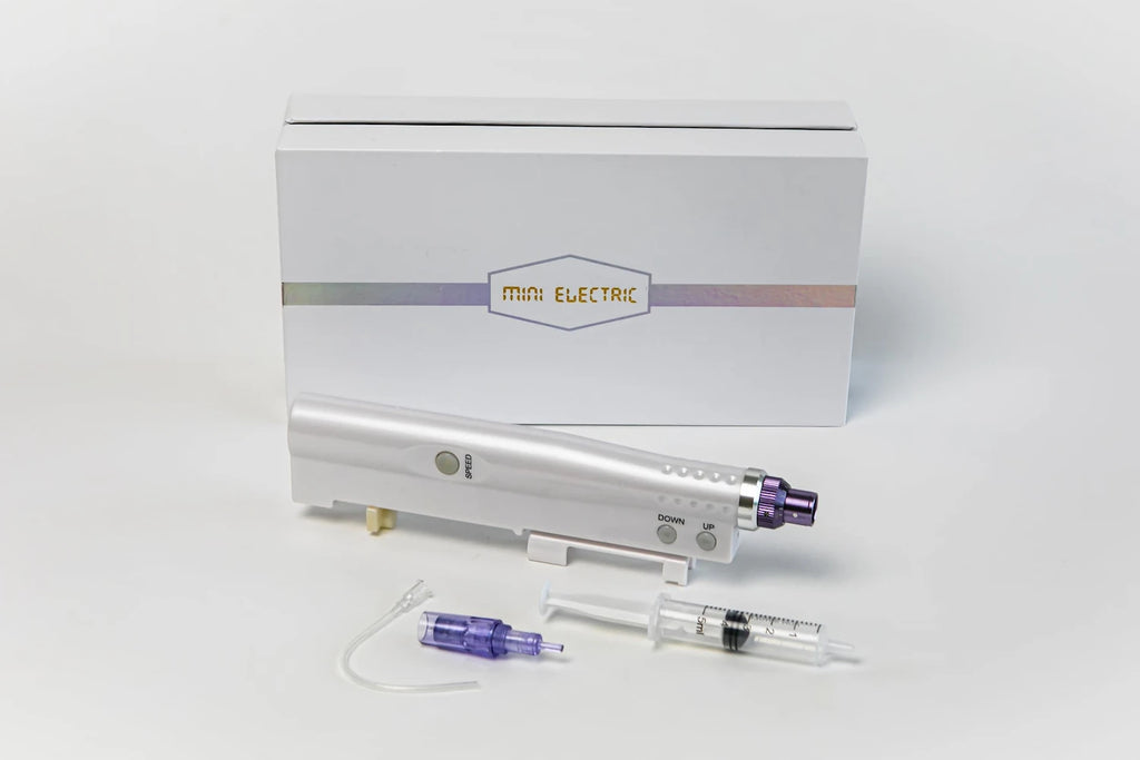 Microneedling Pen 2.0 Replacement Kit bundled with Maxellize PDRN Skin Booster