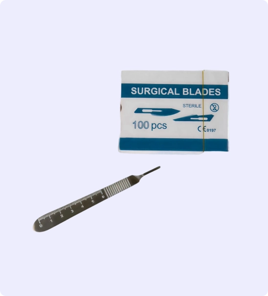 Scalpel Blades (#10) and Handle
