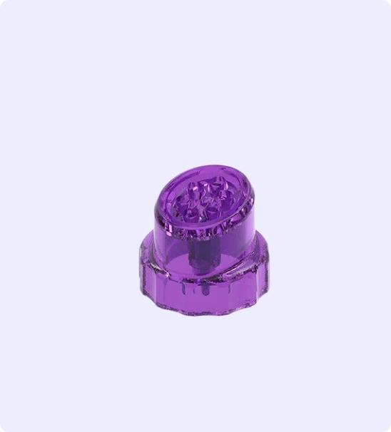 Water Facial Machine Tips - Purple for Enhanced Aggressive Exfoliation - Bag of 15