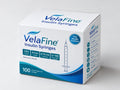 VelaFine 0.3 cc Insulin Syringe 32 gauge 8 mm box of 100, angled front view